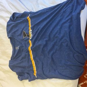st louis blues t shirt v neck